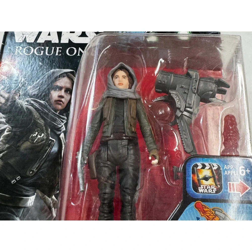 Star Wars Rogue One‎ Sergeant Jyn Erso Jedha Action Figure Hasbro 6 Plus